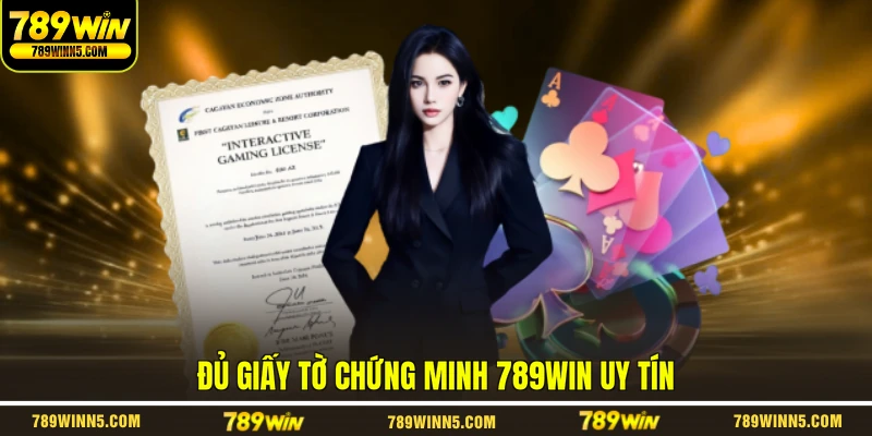 Đủ giấy tờ chứng minh 789WIN uy tín